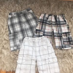 3 pairs boys shorts